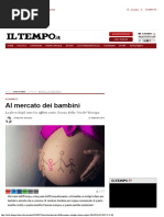 Veneziani Marcello - Al mercato dei bambini. La fiera degli uteri in affitto (Il Tempo, 2018)