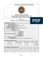 SILABO-437-ARQUITECTURA DE COMPUTADORAS (Grupo A-Año 2019-Ciclo A)