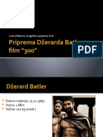 Priprema Džerarda Batlera Za Film 300