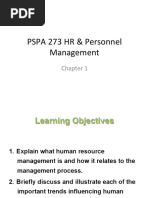 Chapter 1 HRM Part 1 PDF