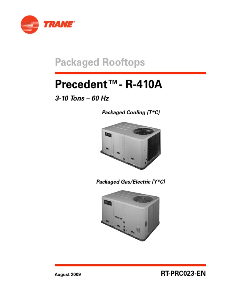 TSC YSC 3 A 10 TR R410 PDF PDF Building Automation Air Conditioning