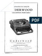 Underwood Champion 1946