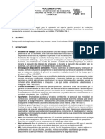 AX12Procedimiento de Investigacion y Reporte de Incidentes y Accidentes de Trabajo PDF