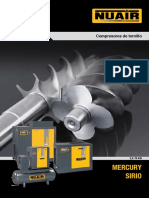 Catalogo Compresores Tornillo Mercury Sirio 2015 Nuair Airum B50c73f88a