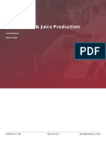 Frozen Fruit & Juice Production: March 2020