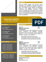 Template 4 - Resume CV by PowerPoint Crafts