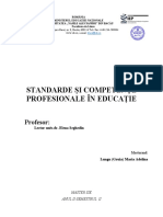 Standarde Si Competente in Educatie