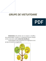 Grupe de Vietuitoare - Bacterii Protozoare, Alge