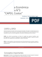 Ayudantía4 CAPEX COSTOS