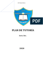 PLAN ANUAL TUTORÍA Secundaria 2020(1)