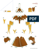 Stylized Deer Canon Papercraft