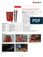 Multiímetro Digital: Multímetro de Categoría III Con Las Funciones Más Comunes de Uso y de Tamaño Muy Reducido