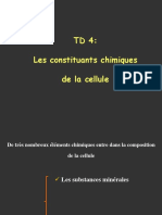 TD 4 Constituants Chimiques