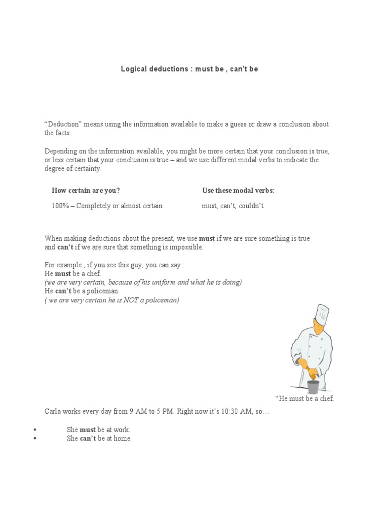 Modals of Deduction Explained | PDF