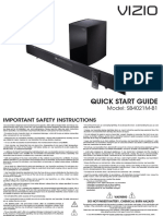 Quick Start Guide: Model: SB4021M-B1