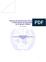 ONU - Manual de Planificación Estratégica para el Sector Público