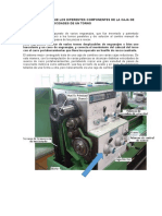 Croquice Y Explique Los Diferentes Componentes de La Caja de Reduccion de Velocidades de Un Torno