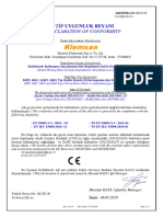 Certificado CE CANALETA