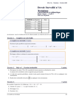 DS1A 3e 2020 2021 Calcul Litteral Arithmetique