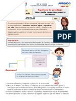 Testimonios familiares sobre aprendizajes durante la pandemia