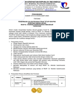 Pengumuman Penerimaan Pegawai Non PNS Kontrak Harian Lepas RSWS PDF