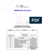 Memoria de Calculo Monumento PDF