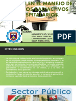 Gestion en El Manejo de Residuos Radiactivos Hospitalarios.: Alumnos