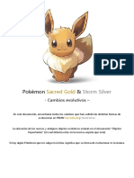 Pokémon Sacred Gold & Storm Silver evoluciones guía