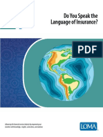 Do You Speak The Language of Insurance?