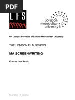 Ma Screenwriting: The London Film School