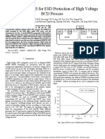 Improved LDMOS For ESD Protection of High Voltage BCD Process