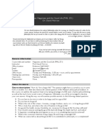 Syllabus: Happiness and The Good Life (PHIL 251) Dr. David Morrow