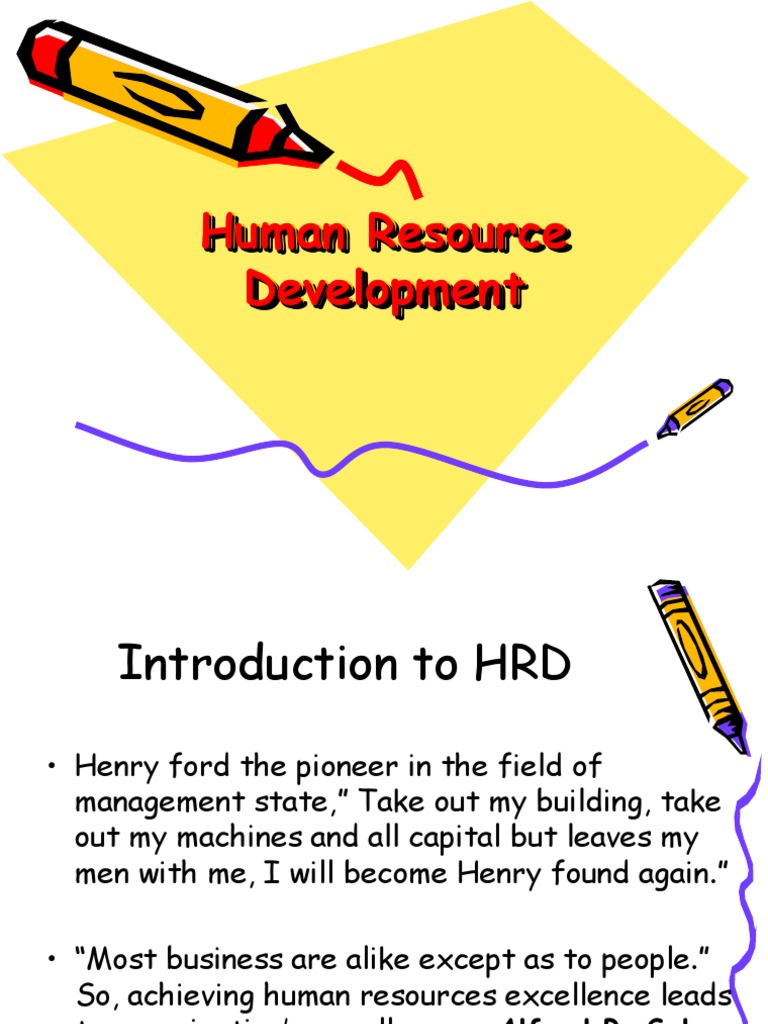 Human Resource Development | PDF | Human Resources | Human Resource