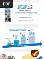 Setup: Small Enterprise Technology Upgrading Program 4.0