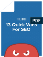 Quick Wins For SEO