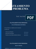 Planteamiento Del Problema y Objeto de Estudio