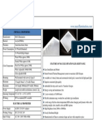 LED Light Panel Specification Sheet