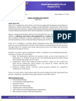 Global Mathematics Circuit: Official Release For Distribution To Parents