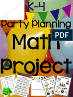 Party Planning: Math Project