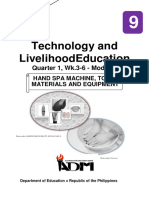 Technology and Livelihoodeducation: Quarter 1, Wk.3-6 - Module 2