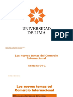 Semana  04 - 1 Los nuevos temas del comercio internacional Rev 03.05.2020