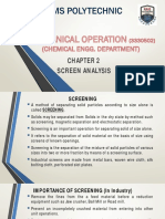 Mechanical Operation - Chapter 2