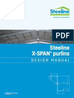 Steeline X-Span Purlins: Design Manual