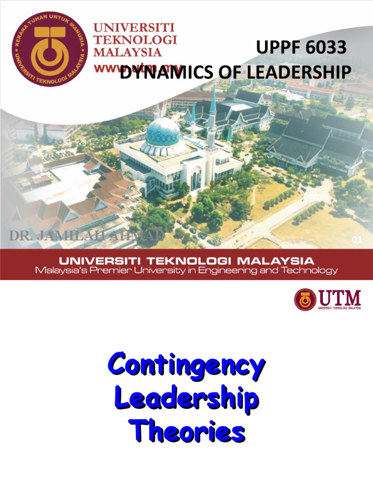Fiedler's Contingency Leadership Theory | PDF | Leadership | Motivation