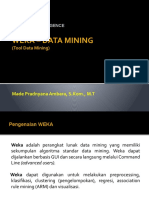 WEKA - Data Mining Tool untuk Klasifikasi dan Asosiasi