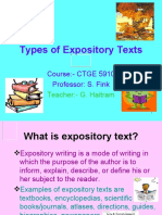Types of Expository Texts Explained: Sequence, Listing, Compare/Contrast, Cause/Effect & Problem/Solution