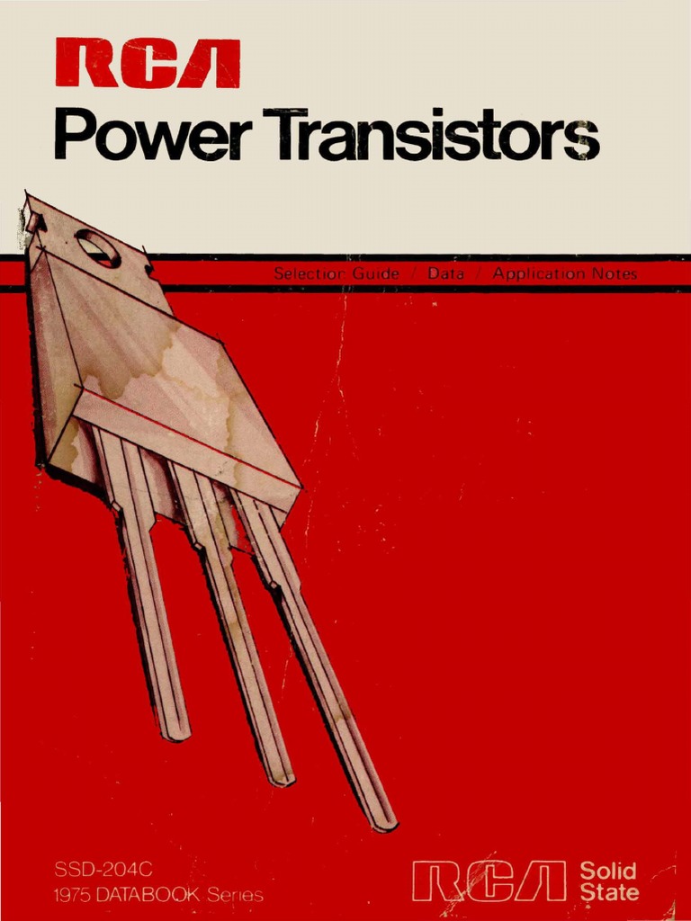 RCA solid state DATA BOOK 1974 無線 Lights and their recording