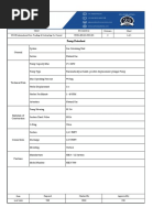 Pump Data sheets