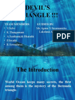 Devil'S Triangle !!!: Team Members: Guided by