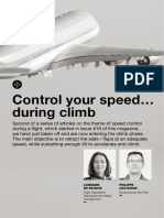 Control Your Speed During Climb: Procedures